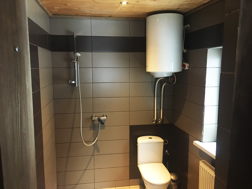 Malkomis kūrenama garinė pirtis